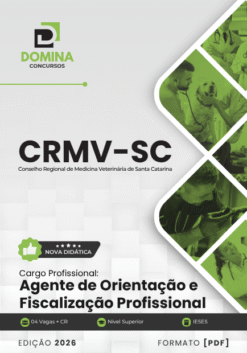 Agente de Orientação e Fiscalização CRMV SC | Apostila 2026