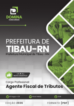 Agente Fiscal de Tributos Tibau RN | Apostila 2026