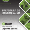 Agente Social Congonhal MG | Apostila 2026