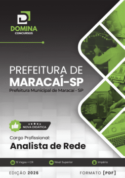 Analista de Rede Maracaí SP | Apostila 2026