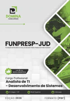 Analista de TI Desenvolvimento de Sistemas FUNPRESP JUD | Apostila 2026