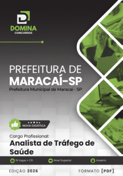 Analista de Tráfego de Saúde Maracaí SP | Apostila 2026