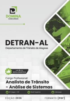 Analista de Trânsito Análise de Sistemas DETRAN AL | Apostila 2026