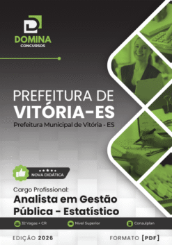 Analista em Gestão Estatístico Vitória ES | Apostila 2026