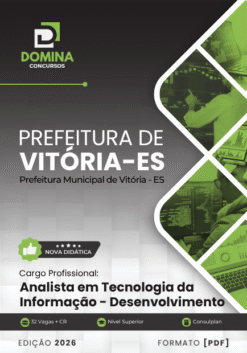 Analista em Tecnologia Desenvolvimento Vitória ES | Apostila 2026