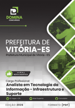 Analista em Tecnologia Infraestrutura e Suporte Vitória ES | Apostila 2026