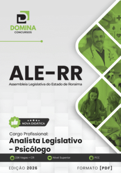 Analista Legislativo Psicólogo AL RR | Apostila 2026