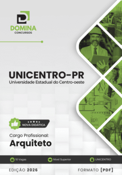 Arquiteto UNICENTRO PR | Apostila 2026