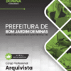 Arquivista Bom Jardim de Minas MG | Apostila 2026