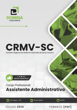 Assistente Administrativo CRMV SC | Apostila 2026
