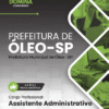 Assistente Administrativo Óleo SP | Apostila 2026