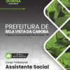 Assistente Social Bela Vista da Caroba PR | Apostila 2026