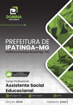 Assistente Social Educacional Ipatinga MG | Apostila 2026
