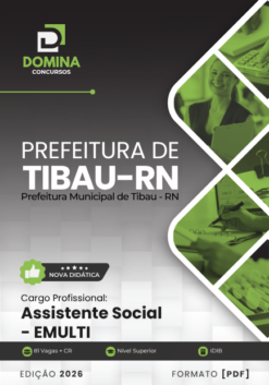 Assistente Social EMULTI Tibau RN | Apostila 2026