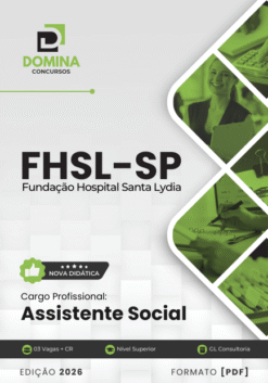 Assistente Social FHSL SP | Apostila 2026