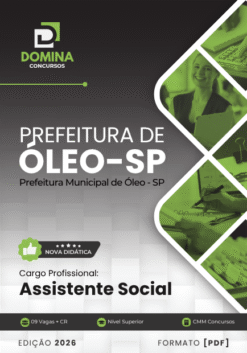 Assistente Social Óleo SP | Apostila 2026