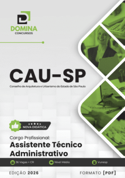 Assistente Técnico Administrativo CAU CE | Apostila 2026