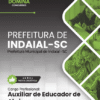 Auxiliar de Educador de Abrigo Indaial SC | Apostila 2026