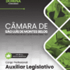 Auxiliar Legislativo Câmara São Luís de Montes Belos GO | Apostila 2026