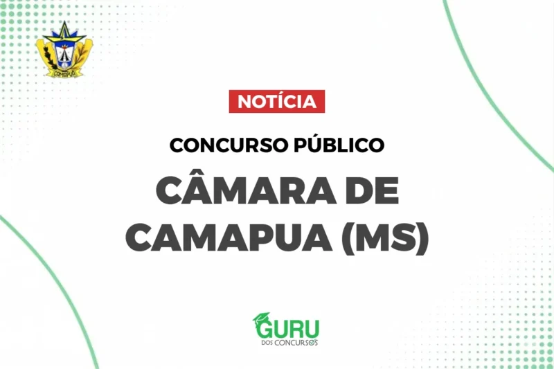 Concurso Câmara de Camapuã MS