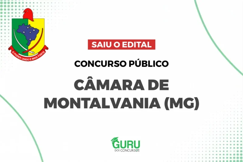 concurso camara de montalvania mg