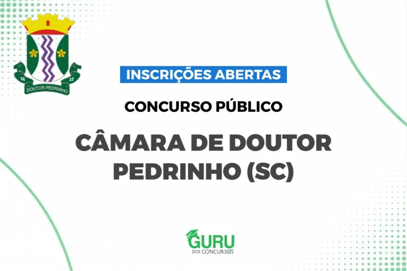 Concurso Câmara Doutor Pedrinho (SC)