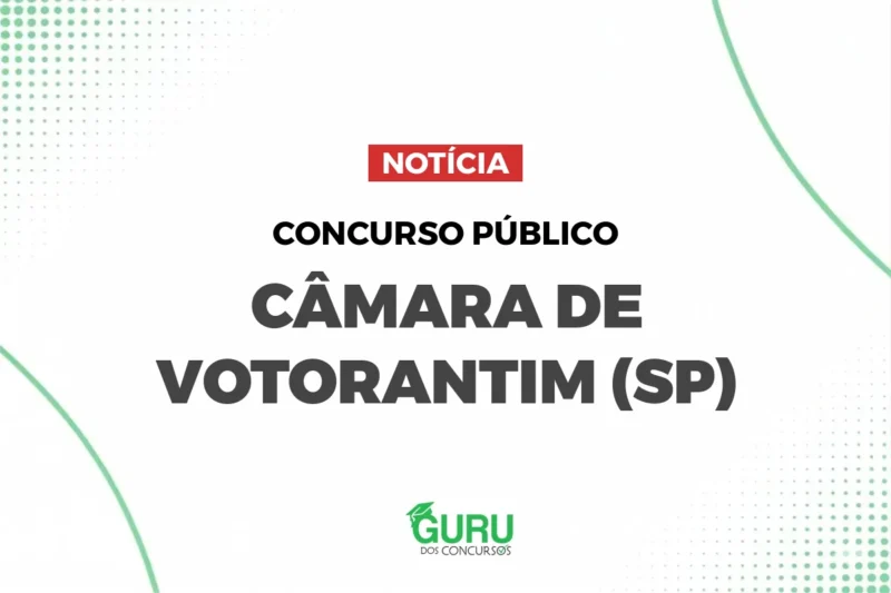 Concurso Câmara de Votorantim SP