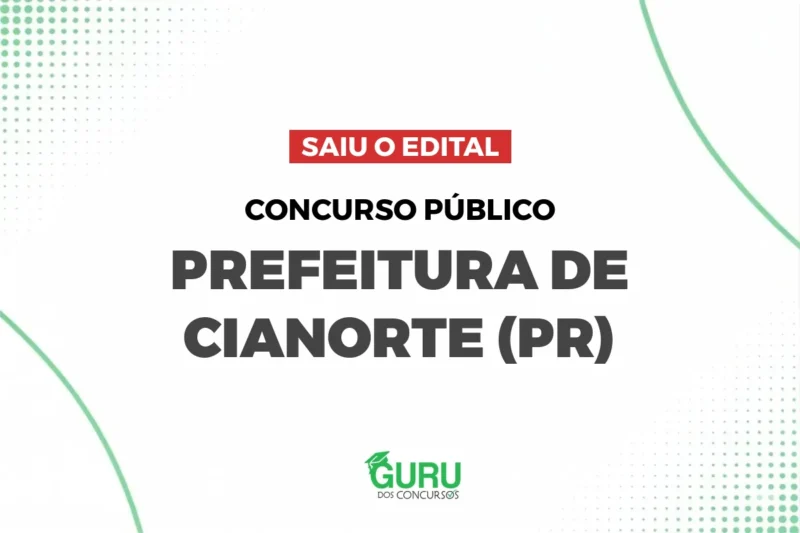 Concurso Cianorte PR