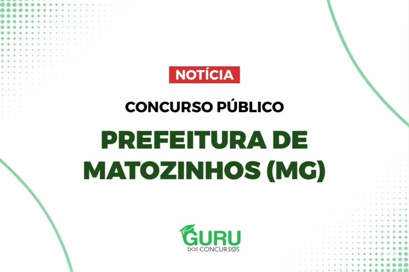 Concurso Prefeitura Matozinhos (MG)