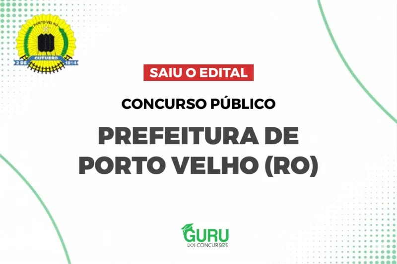 Concurso Porto Velho RO