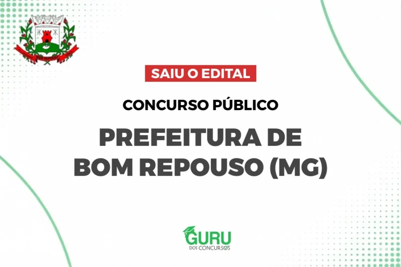 Concurso Bom Repouso MG
