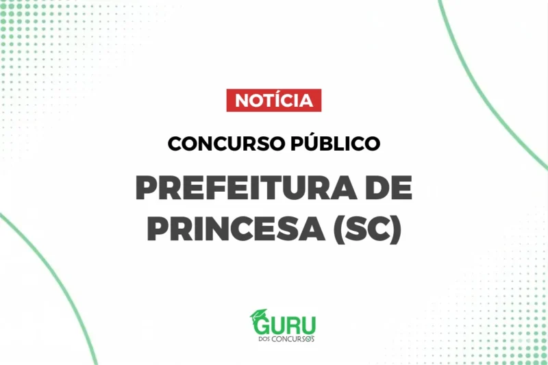 Concurso Prefeitura de Princesa (SC)
