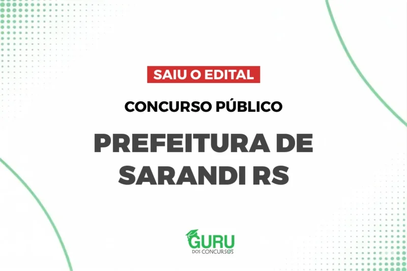 Concurso Sarandi RS