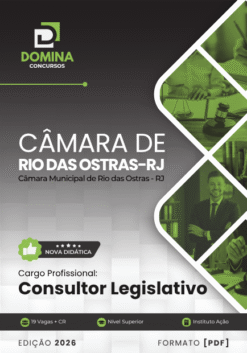 Consultor Legislativo Câmara Rio das Ostras RJ | Apostila 2026
