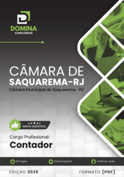 Contador Câmara Saquarema RJ | Apostila 2026