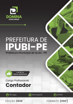 Contador Ipubi PE | Apostila 2026