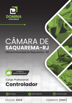 Controlador Câmara Saquarema RJ | Apostila 2026