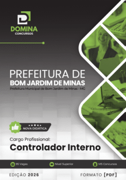 Controlador Interno Bom Jardim de Minas MG | Apostila 2026