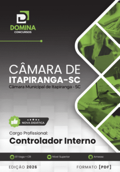Controlador Interno Câmara Itapiranga SC | Apostila 2026