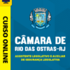 Curso Preparatório: Câmara de Rio das Ostras - RJ - Assistente Legislativo e Auxiliar de Segurança Legislativa | Completo 2026