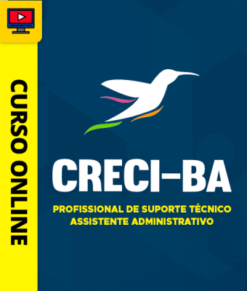 Curso Preparatório: CRECI-BA - Profissional de Suporte Técnico - Assistente Administrativo | Completo 2026