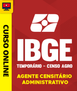 Curso Preparatório: IBGE - Temporário - Censo Agro - Agente Censitário Administrativo | Completo 2026