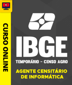 Curso Preparatório: IBGE - Temporário - Censo Agro - Agente Censitário de Informática | Completo 2026
