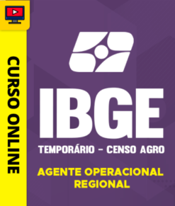 Curso Preparatório: IBGE - Temporário - Censo Agro - Agente Operacional Regional | Completo 2026