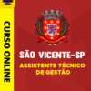 Curso Preparatório: Prefeitura de São Vicente-SP - Assistente Técnico de Gestão | Completo 2026 2 Curso Preparatório: Prefeitura de São Vicente-SP - Assistente Técnico de Gestão | Completo 2026