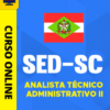 Curso Preparatório: SED-SC - Analista Técnico Administrativo II | Completo 2026 2 Curso Preparatório: SED-SC - Analista Técnico Administrativo II | Completo 2026