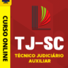 Curso Preparatório: TJ-SC - Técnico Judiciário Auxiliar | Completo 2026