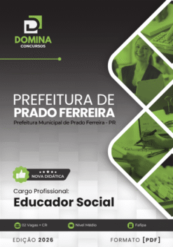 Educador Social Prado Ferreira PR | Apostila 2026