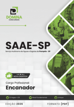 Encanador SAAE Pompéia SP | Apostila 2026