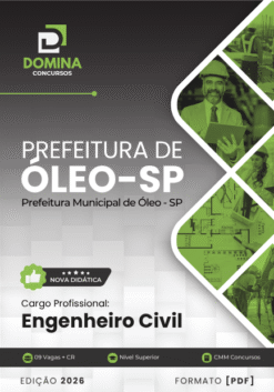 Engenheiro Civil Óleo SP | Apostila 2026